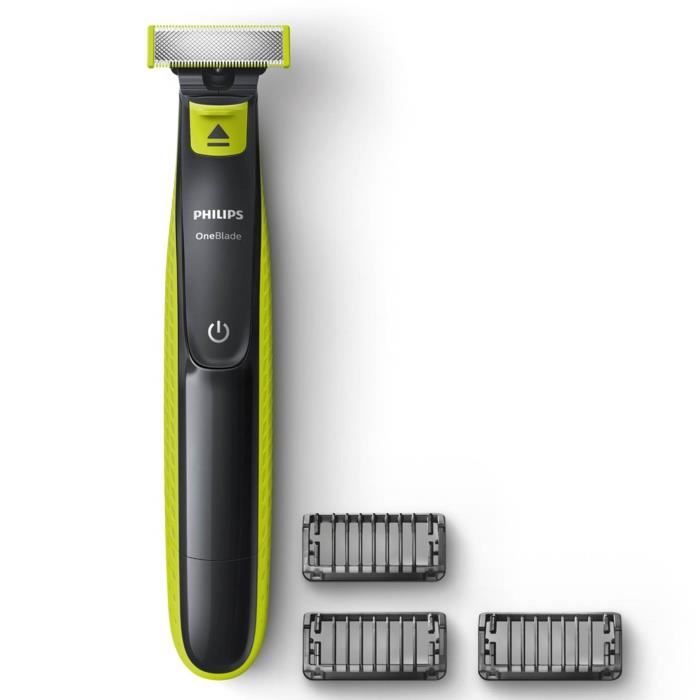 Travaillez votre barbe sans risque avec la tondeuse de précision OneBlade Philips QP2520/30